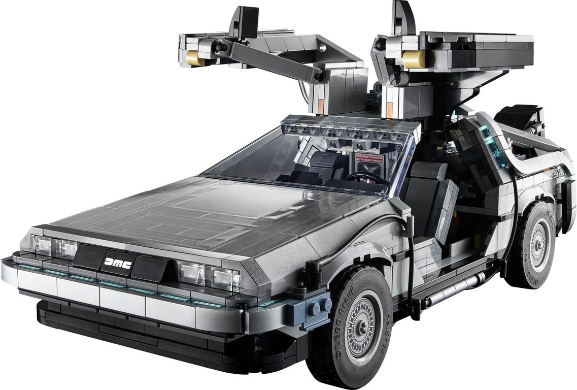 LEGO® Icons Máquina del Tiempo de Regreso al Futuro vehículo