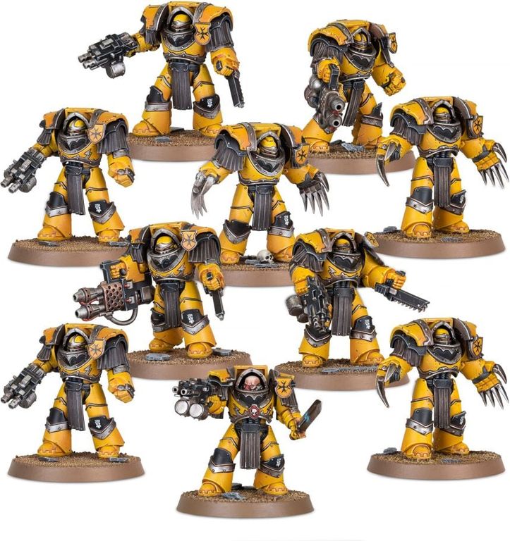 Warhammer: The Horus Heresy - Legion Cataphractii Terminator Squad miniaturen