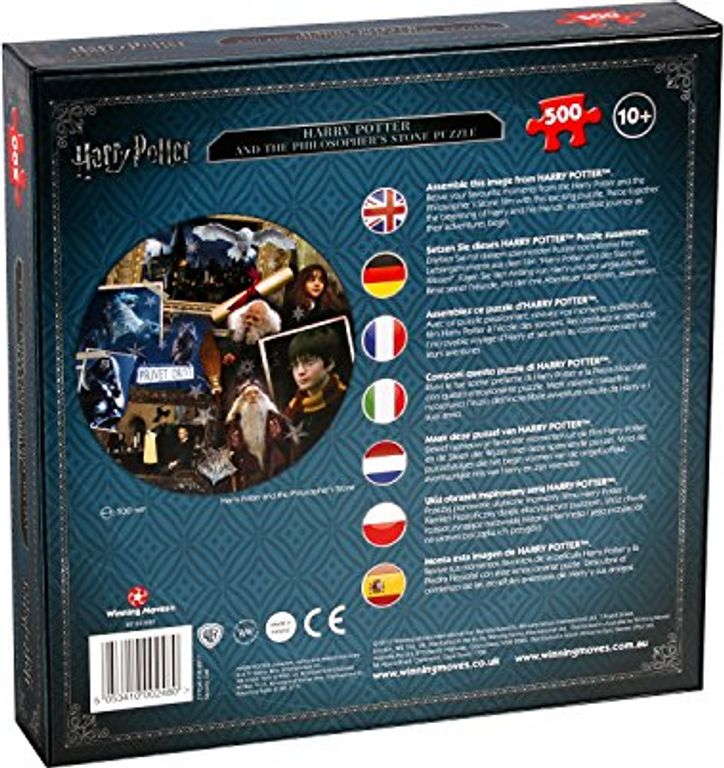 Harry Potter: Philosopher's Stone rückseite der box