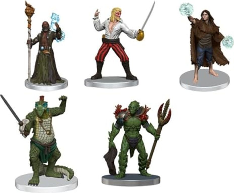 WizKids D&D Icons of the Realms: Saltmarsh: Box 1 miniaturen