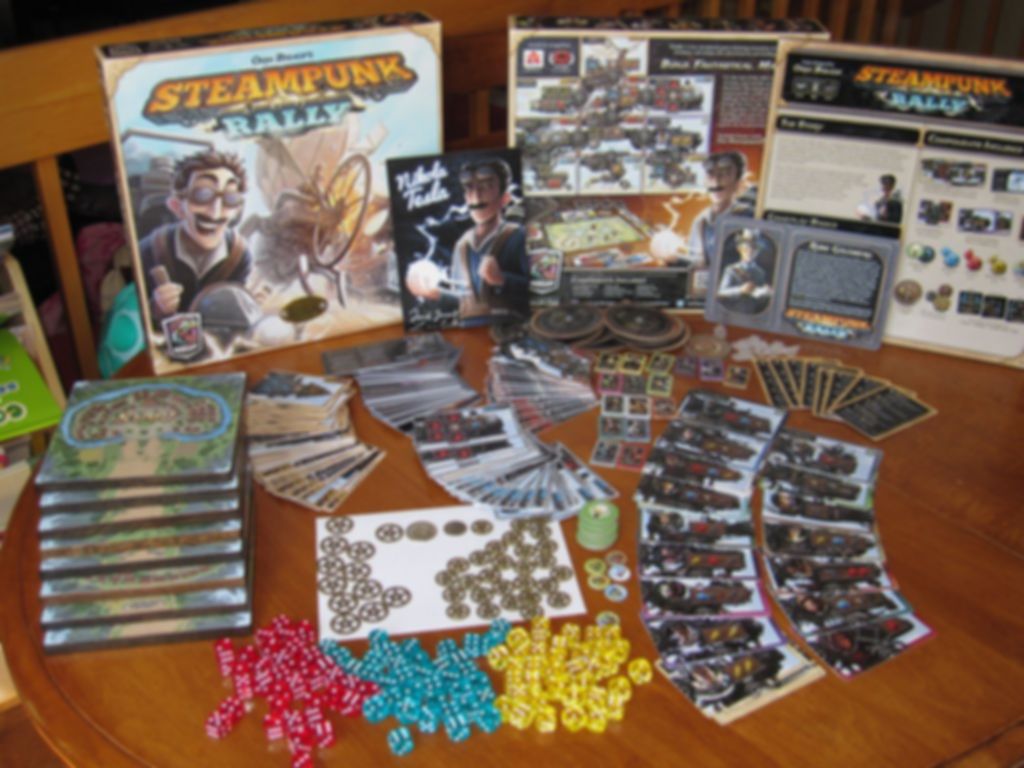 Steampunk Rally components