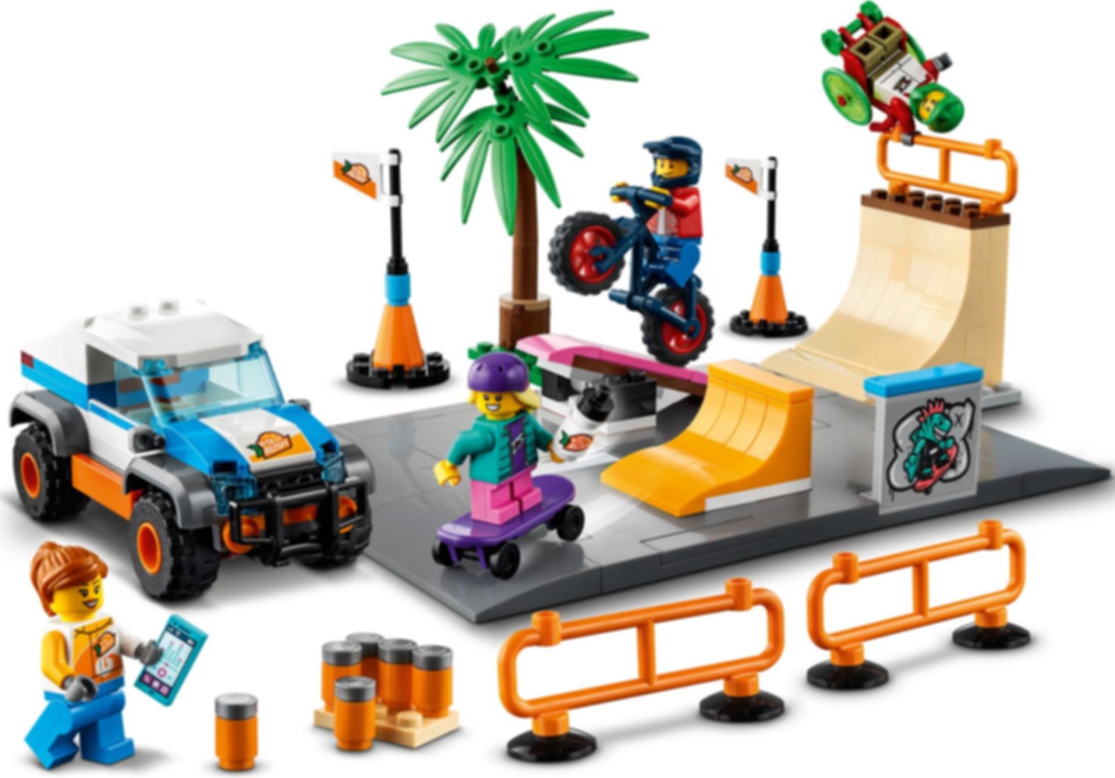 LEGO® City Skatepark speelwijze