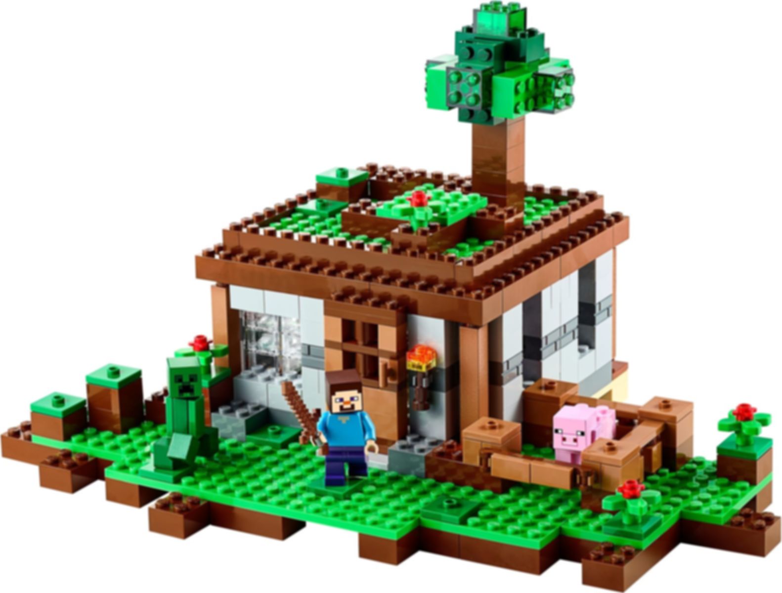 LEGO® Minecraft The First Night components