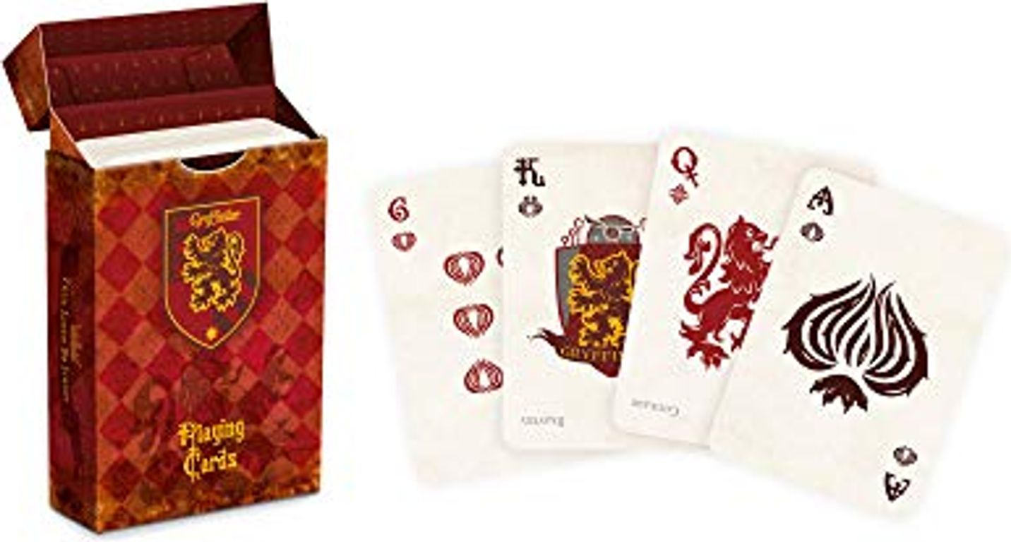 Harry Potter Gryffindor House Playing Cards kaarten