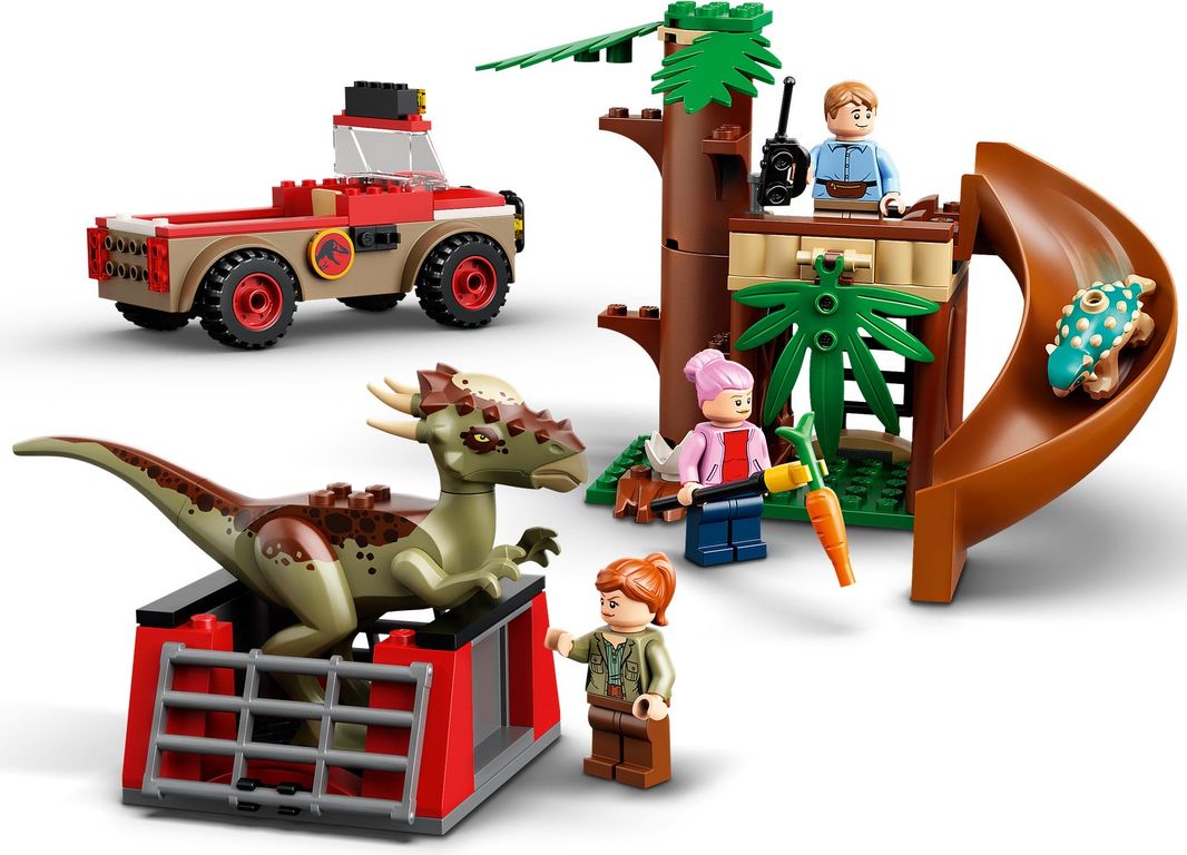 LEGO® Jurassic World Stygimoloch Dinosaur Escape components