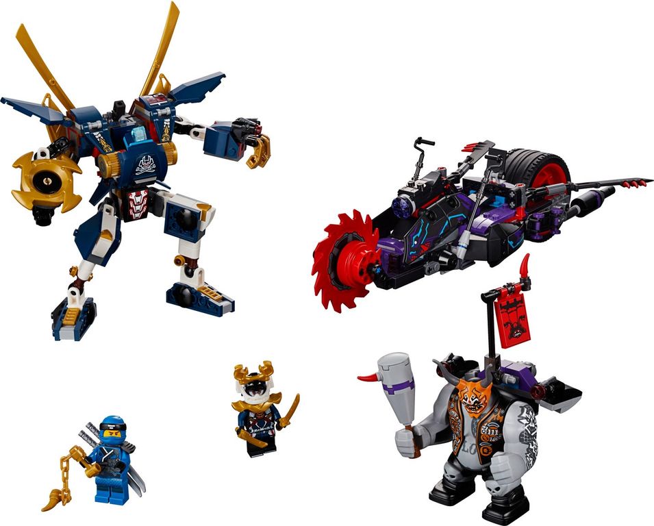 LEGO® Ninjago Killow gegen Samurai X komponenten