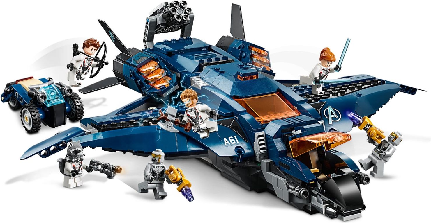 avengers ultimate quinjet lego