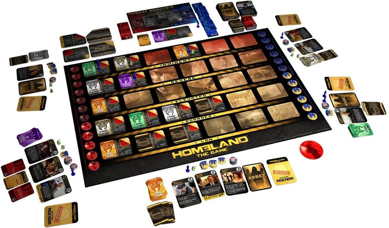 Homeland: The Game partes