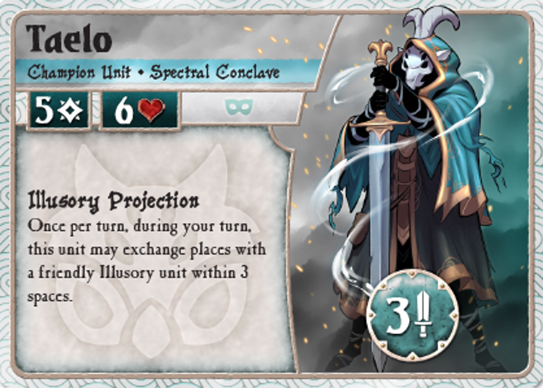 Summoner Wars (Second Edition): Spectral Conclave Faction Deck Taelo kaart