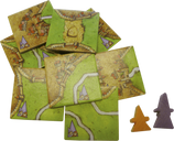 Carcassonne: Mage & Witch components