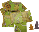 Carcassonne: Magier und Hexe komponenten