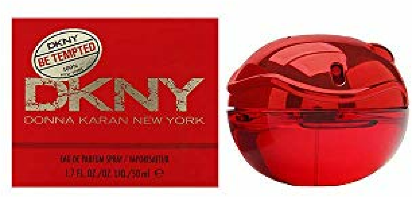 DKNY Be Tempted Eau de parfum box