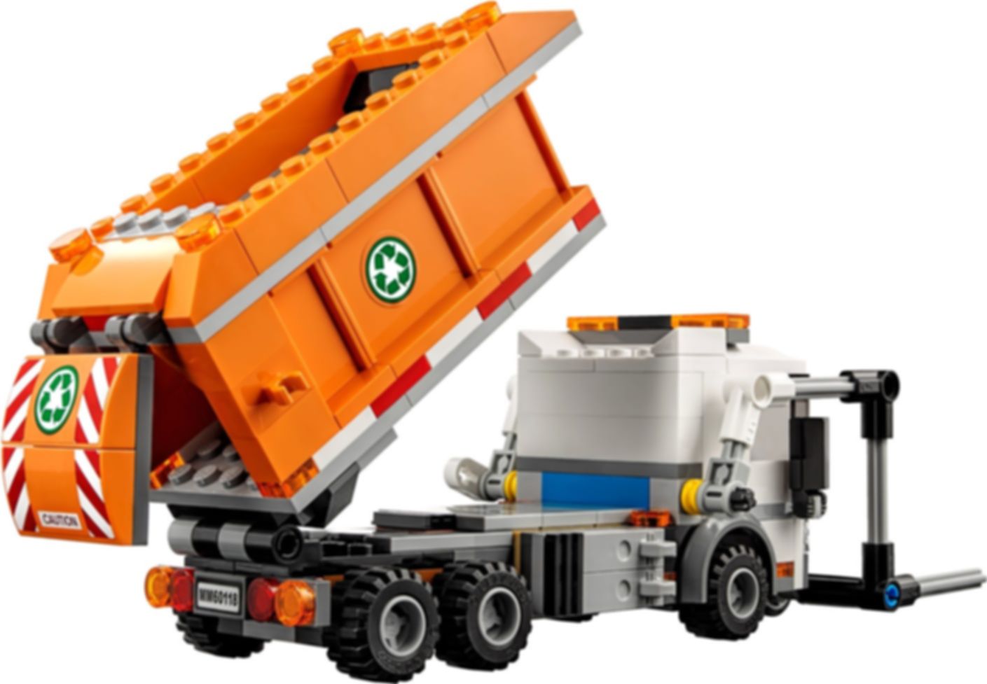 LEGO® City Le camion poubelle composants