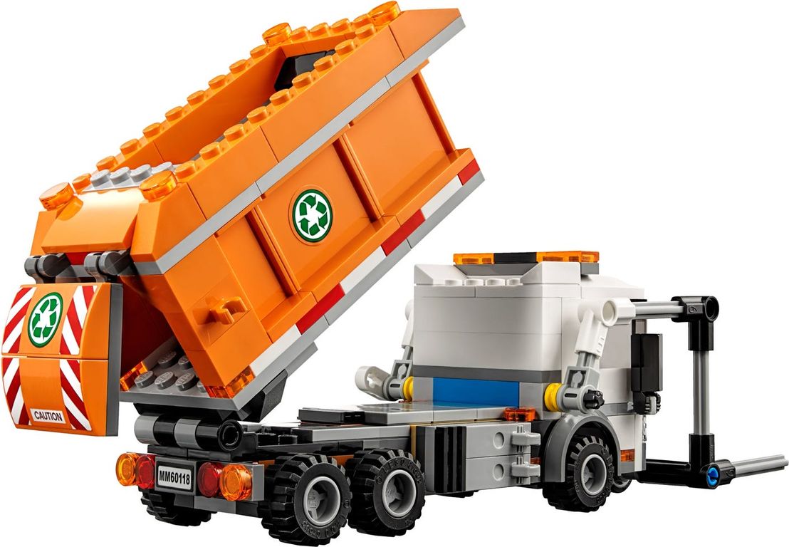 LEGO® City Garbage Truck components