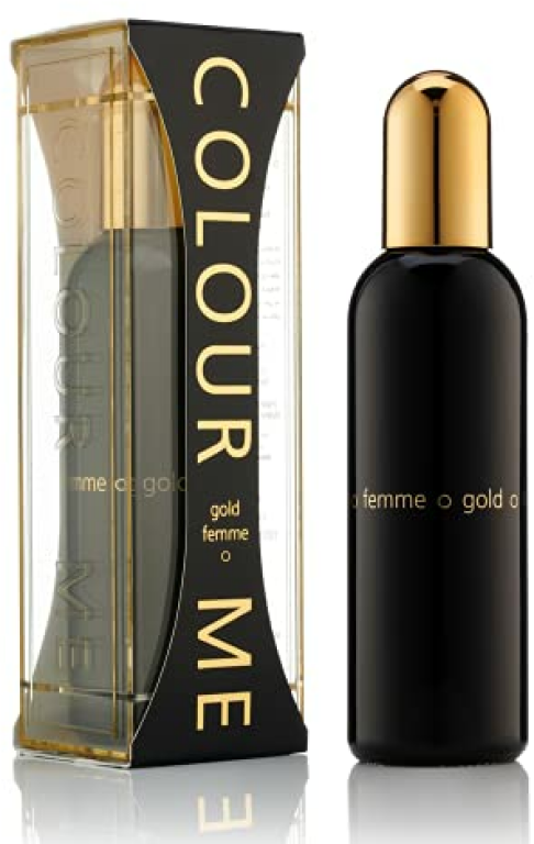 Milton Lloyd Colour Me Gold Femme Eau de parfum box