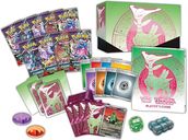 Pokémon TCG: Scarlet & Violet-Temporal Forces Pokémon Center Elite Trainer Box composants