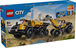 LEGO® City Dump Truck & Front End Loader