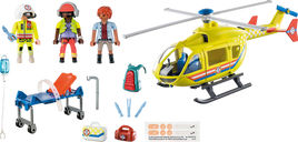 Playmobil® City Life Medical Helicopter components