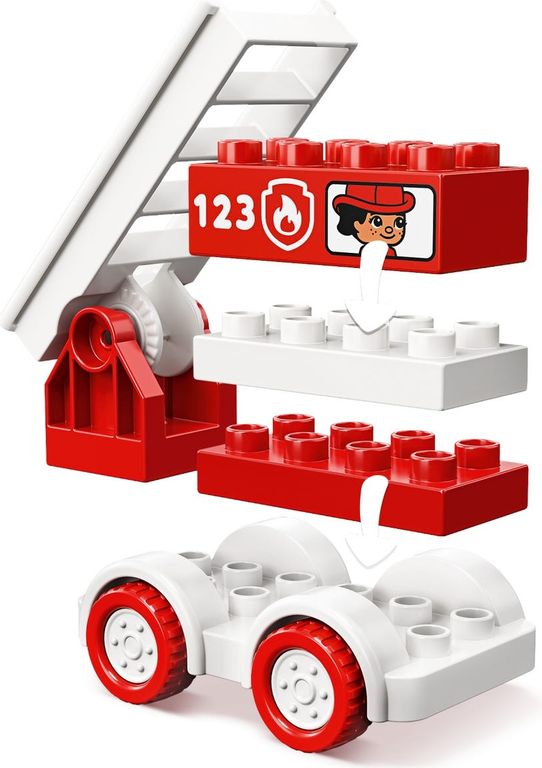 LEGO® DUPLO® Fire Truck components