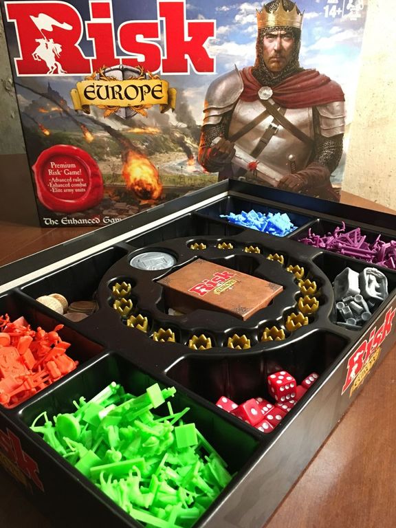 Jeu de société Risk Europe - LudoVox