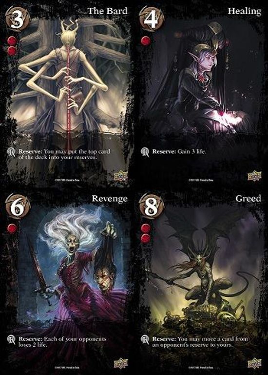 Dread Draw cartes