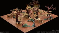 Warhammer Age of Sigmar: Warcry – Sundered Fate components