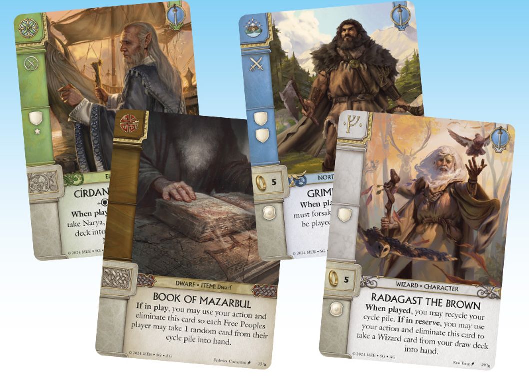 War of the Ring: The Card Game – Fire and Swords karten