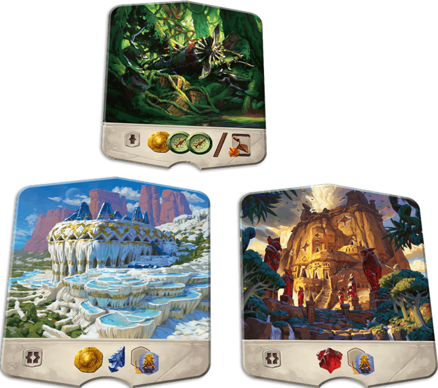 Lost Ruins of Arnak: Surprise Shipment components