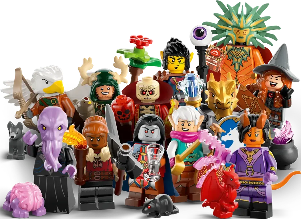 LEGO® Minifigures Dungeons & Dragons Minifigures figurines