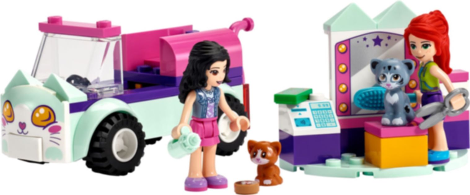 LEGO® Friends Cat Grooming Car gameplay