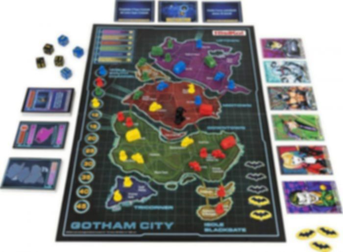 Risiko!: Batman – La Caduta Di Gotham City components