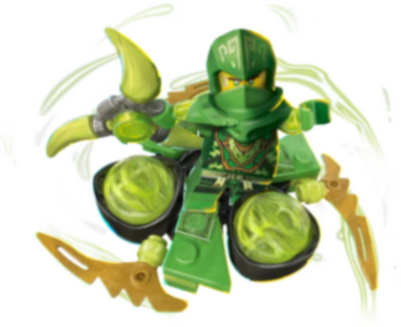 LEGO® Ninjago Lloyds Drachenpower-Spinjitzu-Spin spielablauf