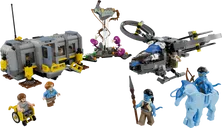 LEGO® Avatar Les montagnes flottantes : le secteur 26 et le Samson RDA composants