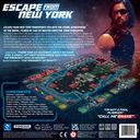 Escape from New York parte posterior de la caja