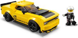 LEGO® Speed Champions 2018 Dodge Challenger SRT Demon e 1970 Dodge Charger R/T componenti