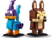 LEGO® BrickHeadz™ Road Runner™ & Wile E. Coyote™ components