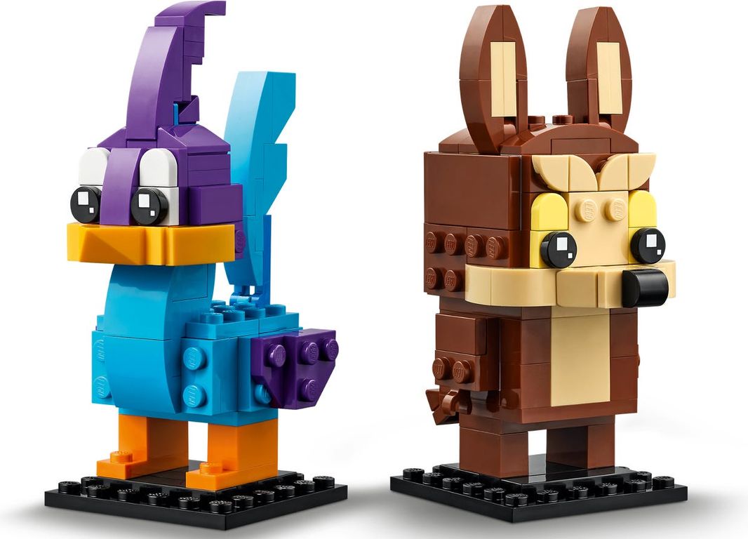 LEGO® BrickHeadz™ Bip Bip et Coyote composants