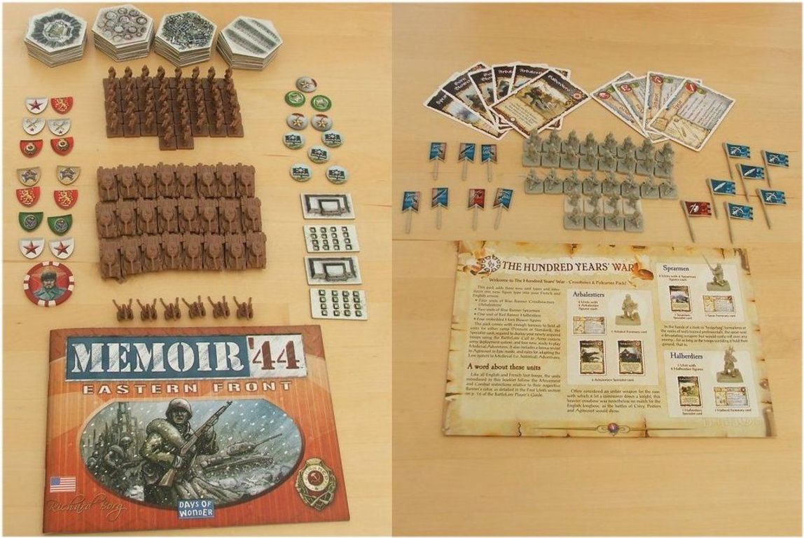 Memoir '44: Eastern Front komponenten