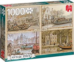 Anton Pieck - Kanalboote Puzzle