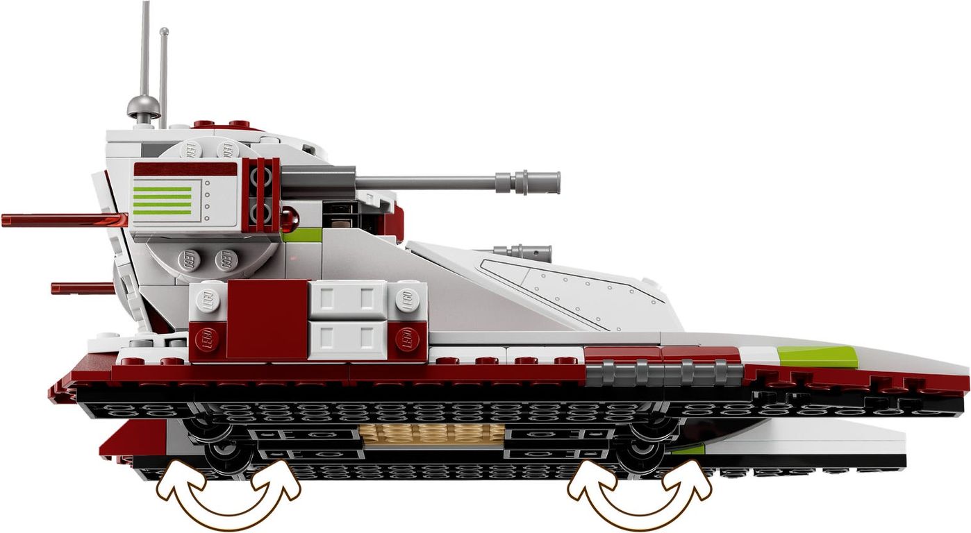 LEGO® Star Wars Fighter Tank™ della Repubblica componenti