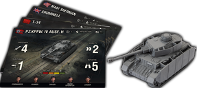 World of Tanks: Miniatures Game components