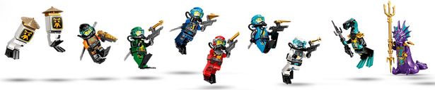 LEGO® Ninjago Hydro Bounty minifigures