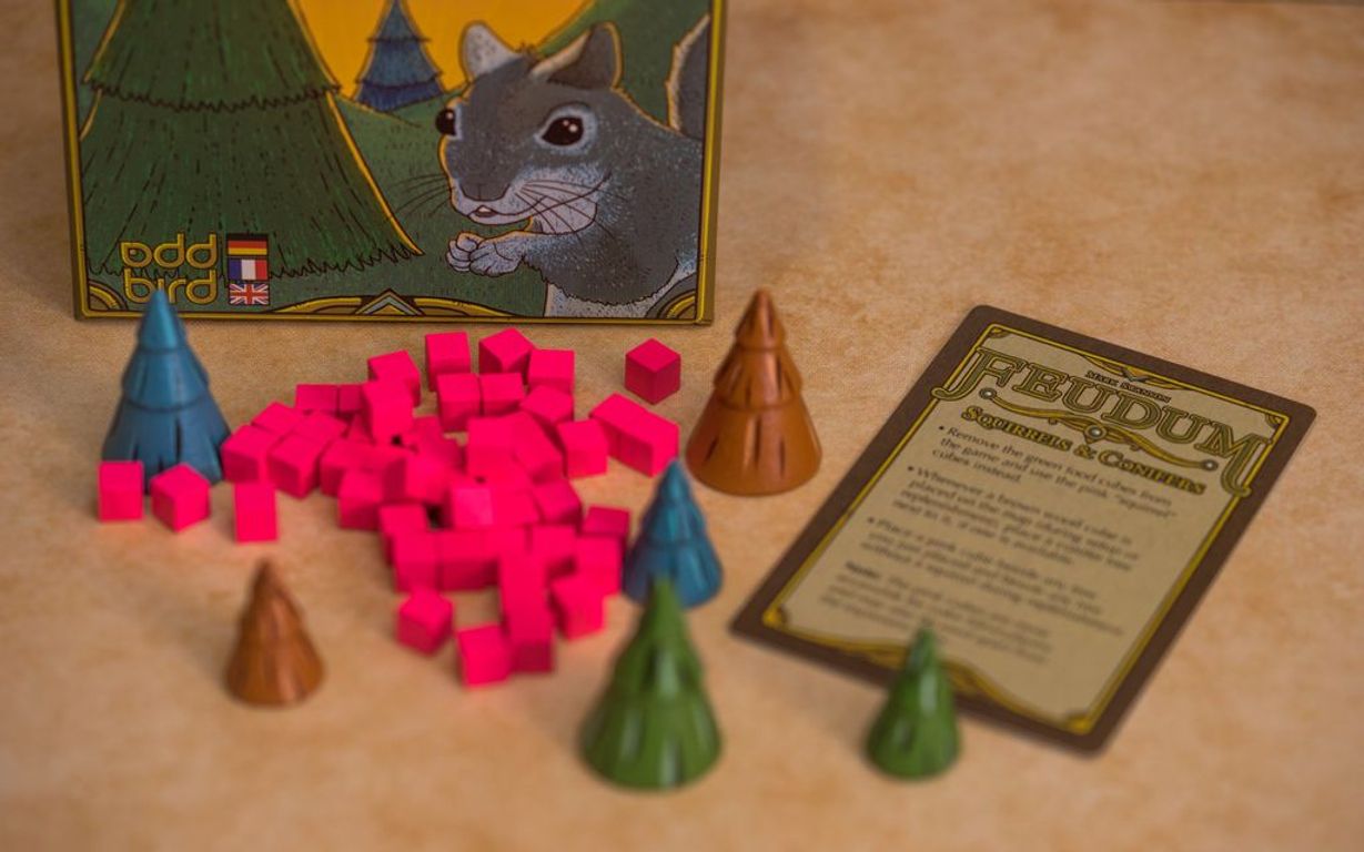 Feudum: Squirrels & Conifers components