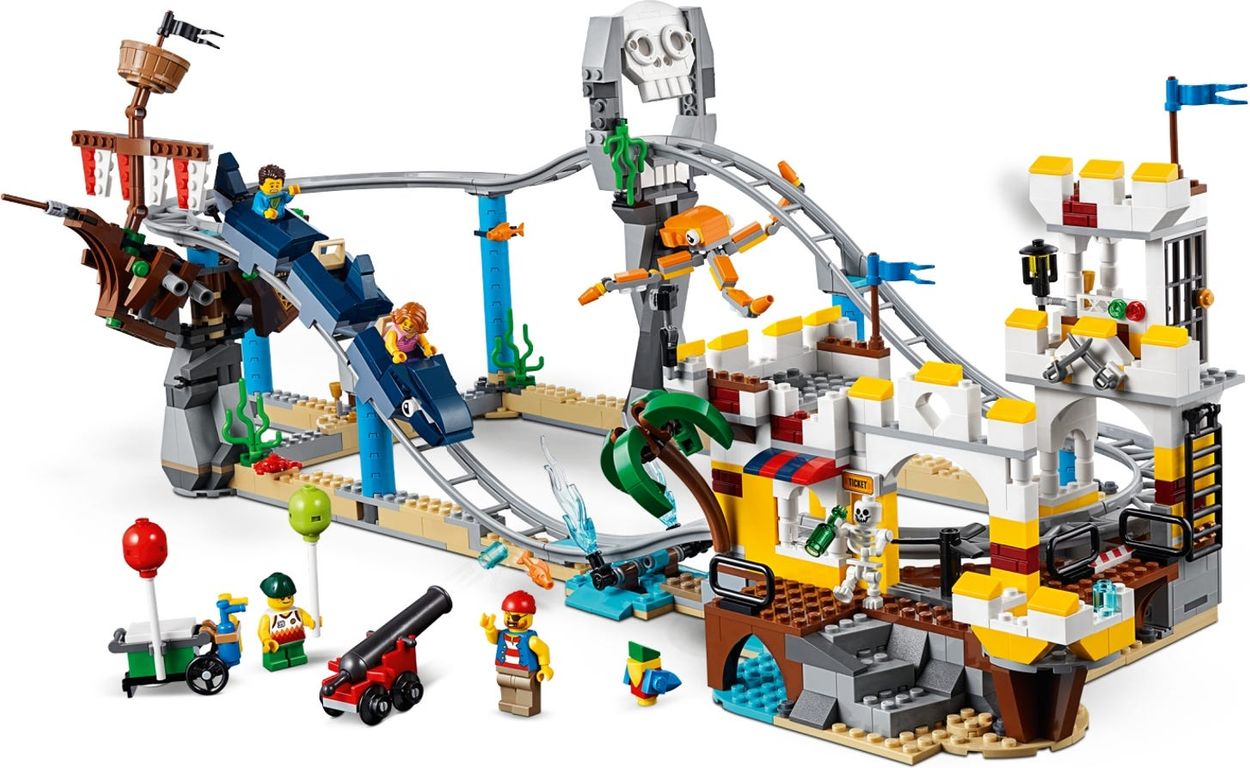 LEGO® Creator Piraten-Achterbahn spielablauf