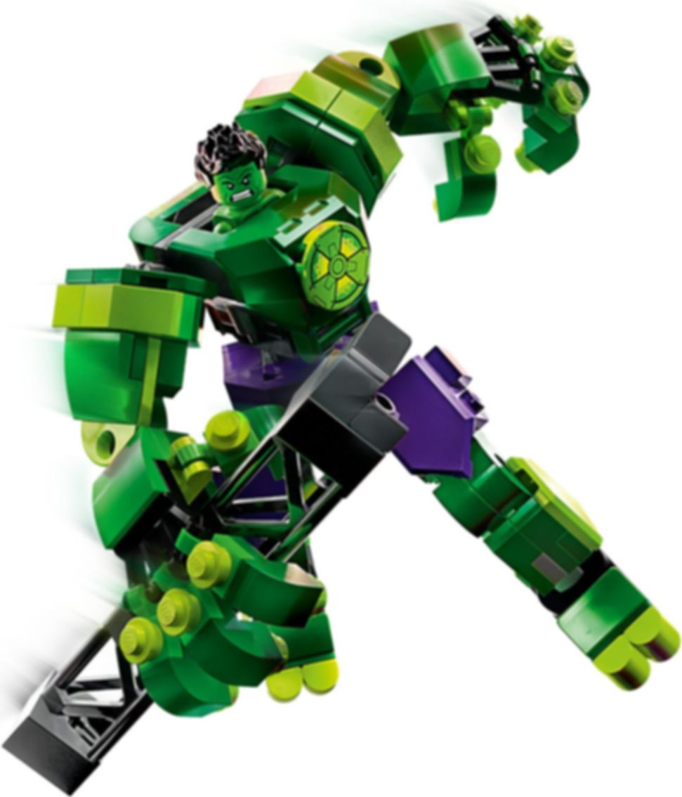 LEGO® Marvel Hulk mechapantser componenten