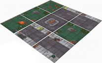 Ghostbusters: The Board Game game board