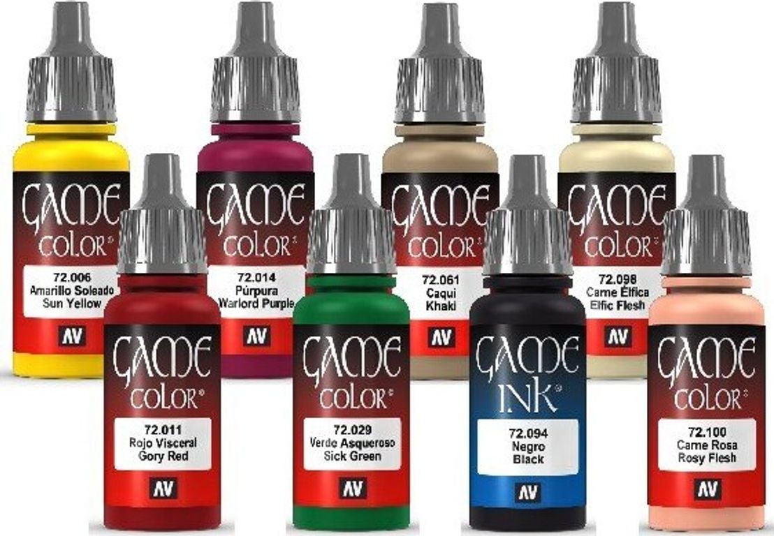 Vallejo Game Color Aztec Dragons 8 colors set 18 ml colección