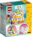 LEGO® Promotions Birthday Set back of the box