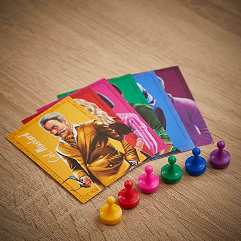 Cluedo: Sabotage op Zee componenten