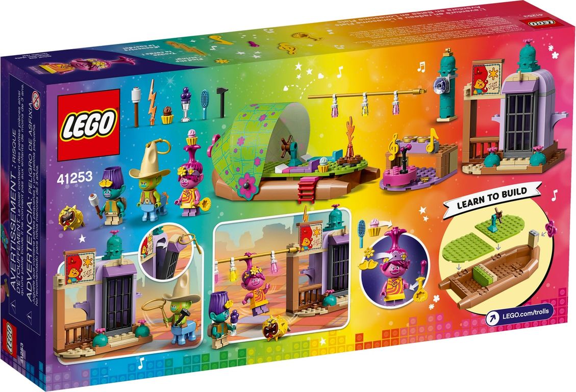 LEGO® Trolls Avventura sulla zattera a Lonesome Flats torna a scatola